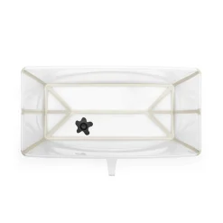 STOKKE Flexi Bath® Transparent Sandy Beige mit hitzeempfindlichem Stöpsel* Badewannen