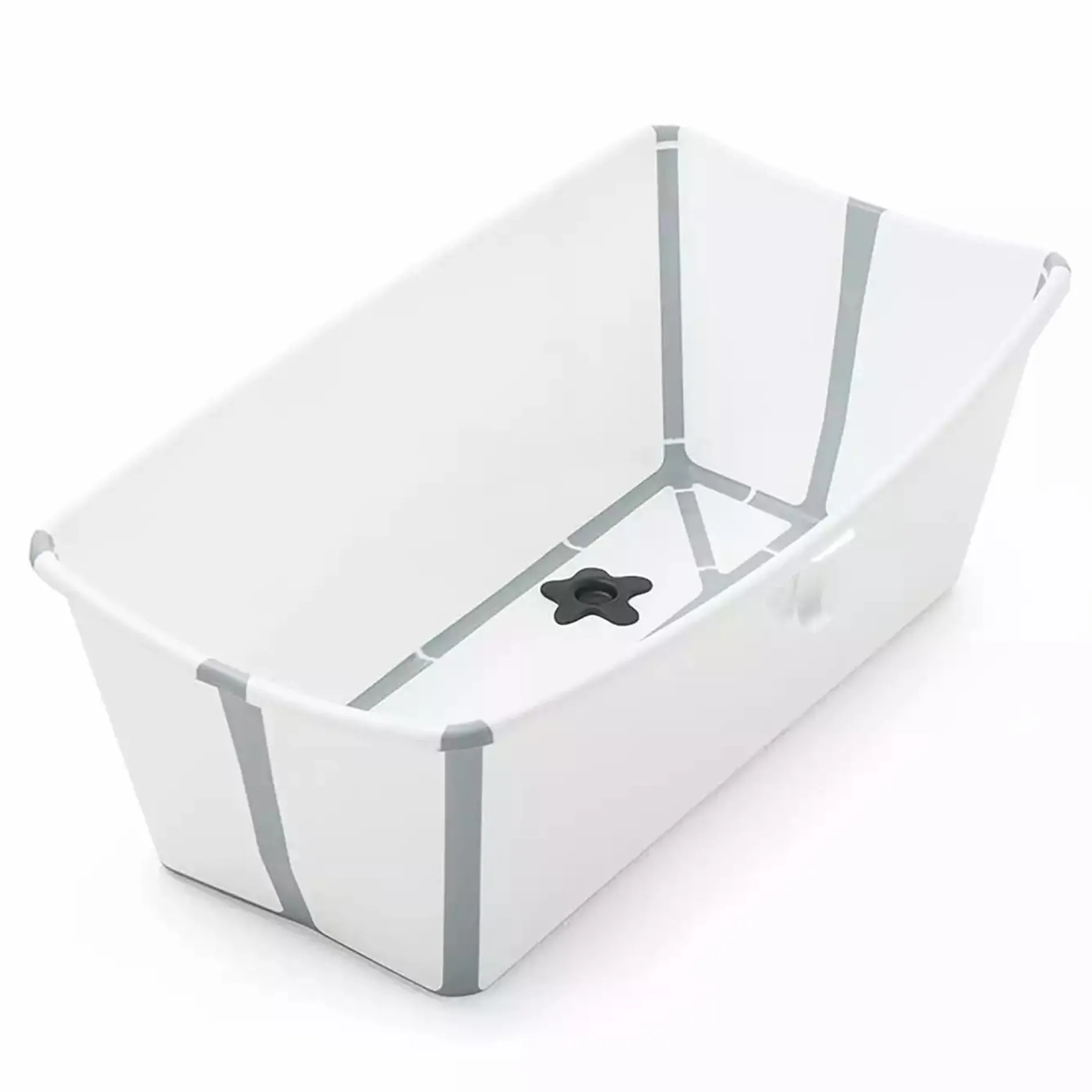 STOKKE Flexi Bath® White Grey mit hitzeempfindlichem Stöpsel* Badewannen