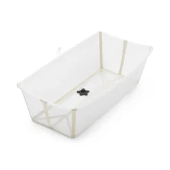 STOKKE Flexi Bath® XL Transparent Sandy mit hitzeempfindlichem Stöpsel* Badewannen