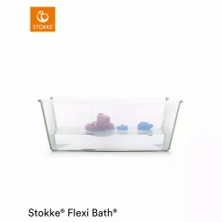 STOKKE Flexi Bath XL Transparent Green mit hitzeempfindlichem Stöpsel* Badewannen