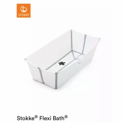STOKKE Flexi Bath® XL White mit hitzeempfindlichem Stöpsel* Badewannen