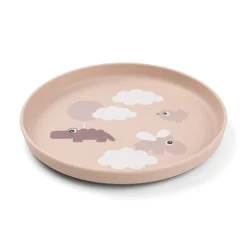 done by deer Foodie Teller Happy Clouds Rosa* Besteck & Geschirr