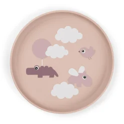 done by deer Foodie Teller Happy Clouds Rosa* Besteck & Geschirr