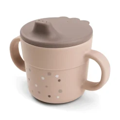 done by deer Foodie Trinklernbecher Happy Dots Rosa* Flaschen & Sauger