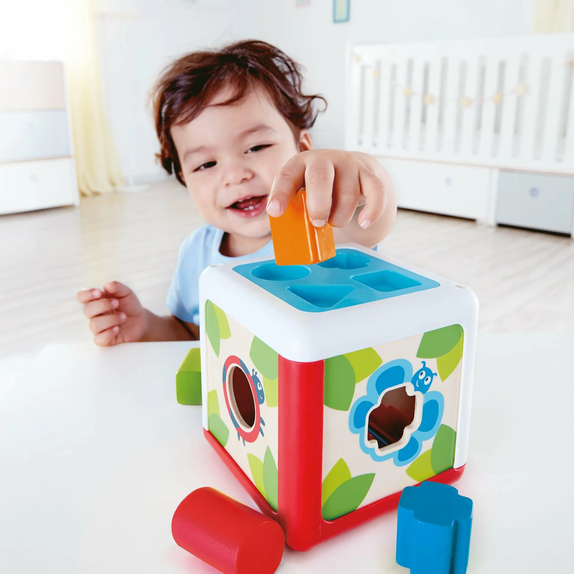 Hape Formensortierbox*Kinder Holzspielzeug