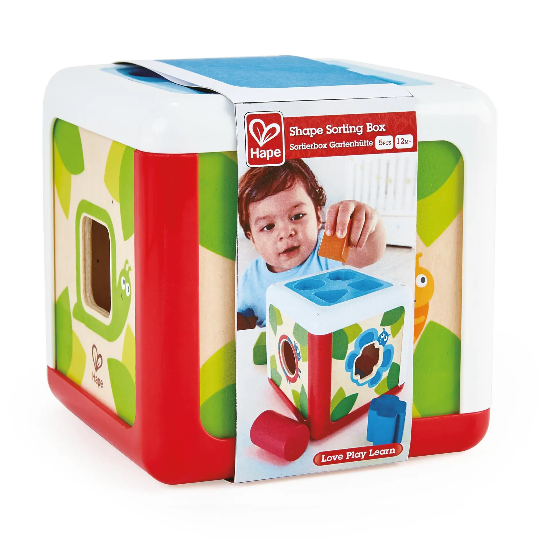 Hape Formensortierbox*Kinder Holzspielzeug