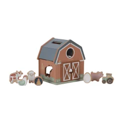 LITTLE DUTCH Formen-Steckspiel Little Farm*Kinder Lernspielzeug