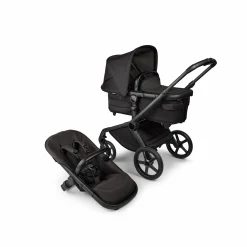 bugaboo Fox 5 2-in-1 Komfort-Kinderwagen Black Moonlight*Kinder Kombi-Kinderwagen