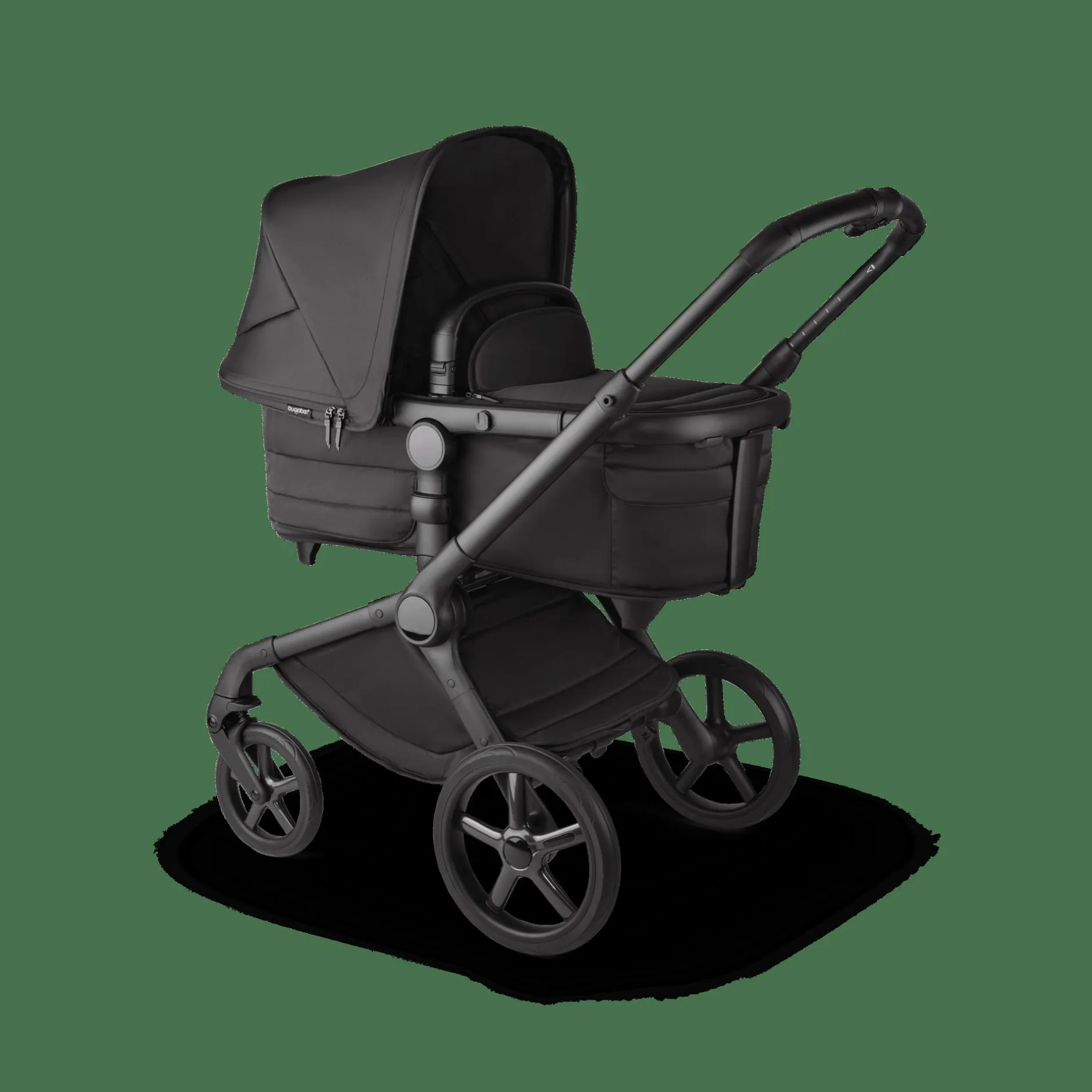 bugaboo Fox 5 2-in-1 Komfort-Kinderwagen Black Moonlight*Kinder Kombi-Kinderwagen