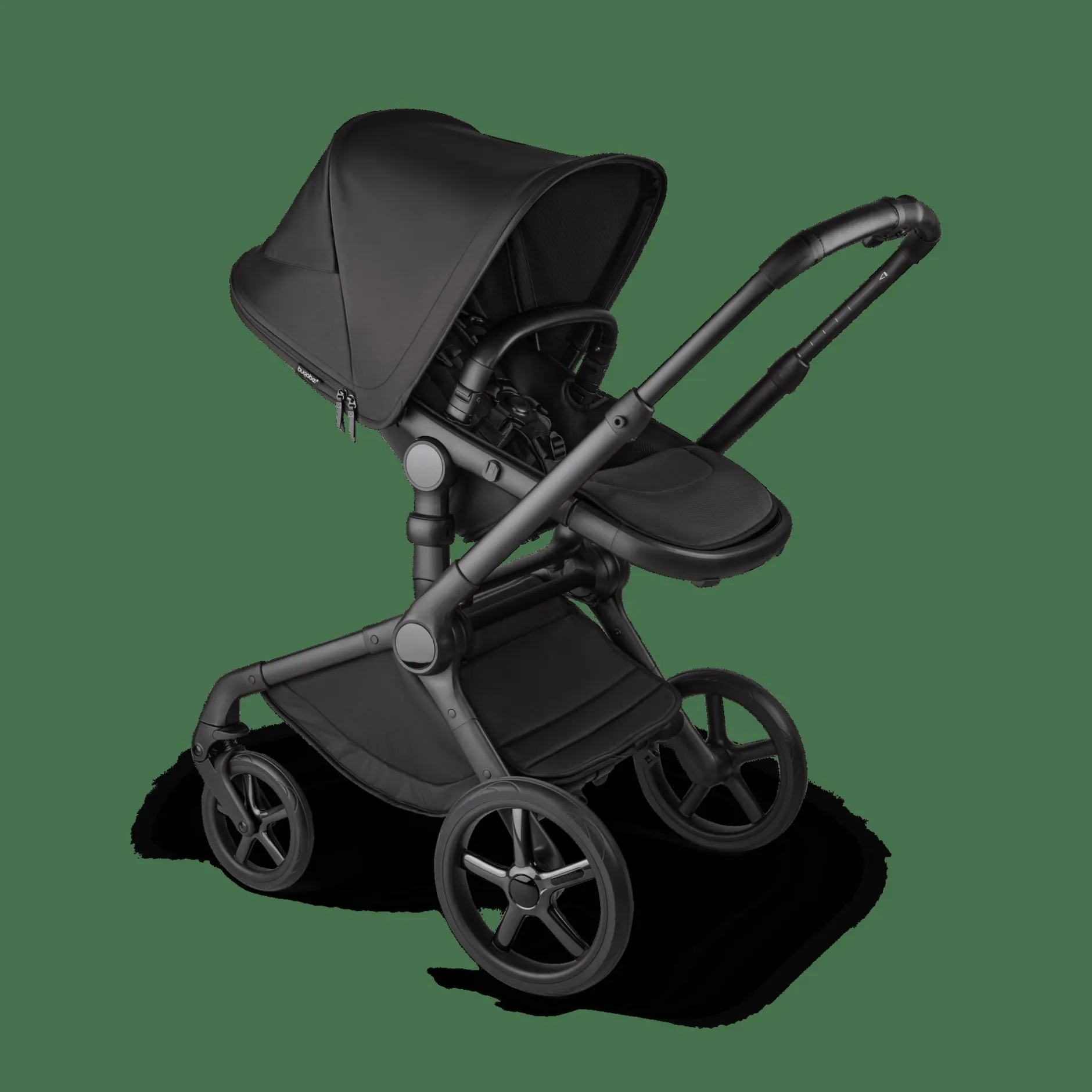 bugaboo Fox 5 2-in-1 Komfort-Kinderwagen Black Moonlight*Kinder Kombi-Kinderwagen