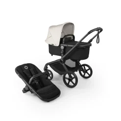 bugaboo Fox 5 Renew Complete Black/White*Kinder Kombi-Kinderwagen