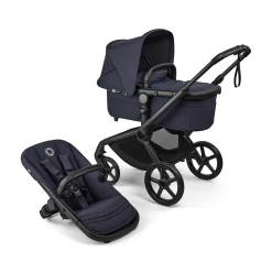 bugaboo Fox 5 Renew Complete Black Indigo*Kinder Kombi-Kinderwagen