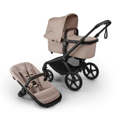 bugaboo Fox 5 Renew Complete Black Taupe*Kinder Kombi-Kinderwagen
