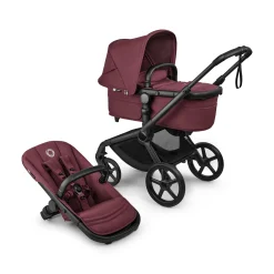 bugaboo Fox 5 Renew Complete Black Cherry*Kinder Kombi-Kinderwagen