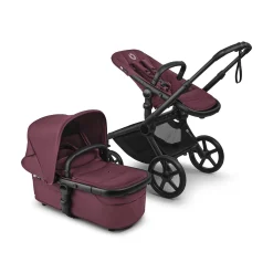 bugaboo Fox 5 Renew Complete Black Cherry*Kinder Kombi-Kinderwagen