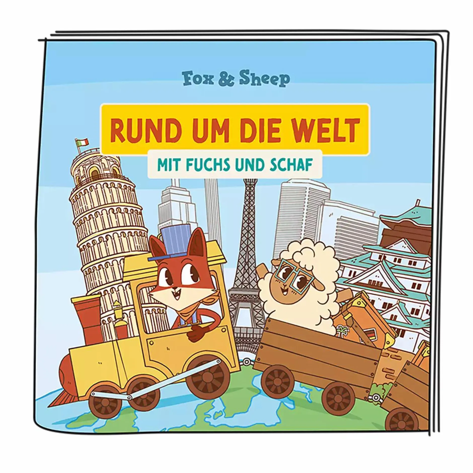 tonies Fox & Sheep - Rund um die Welt mit Fuchs und Schaf*Kinder Musik|Spielzeug Ab 4 Jahren