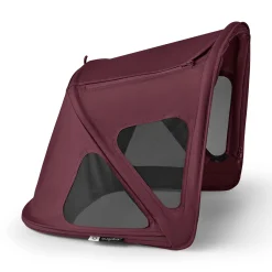 bugaboo Fox 5 Sonnendach mit Lüftungsfenstern Dark Cherry*Kinder Kinderwagen Zubehör