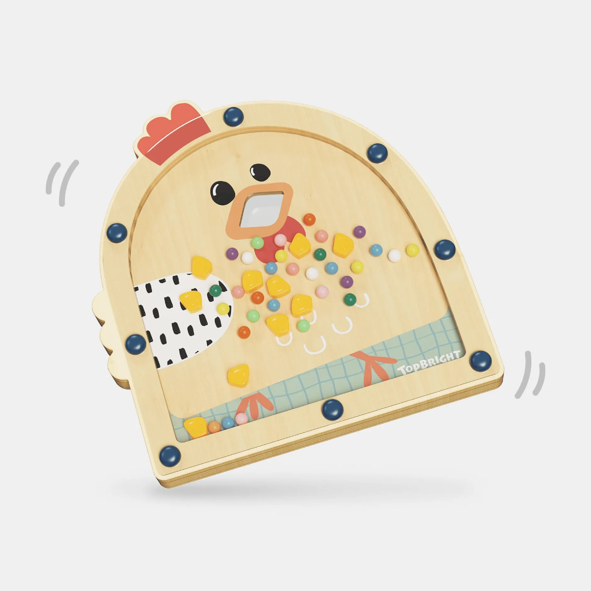 TOPBRIGHT Fütter das Huhn*Kinder Lernspielzeug