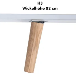 Arthur Berndt Fußpaket Lovis 92 cm für die breite Wickelkommode Lovis* Wickelmöbel