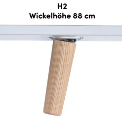 Arthur Berndt Fußpaket Lovis 88 cm für die breite Wickelkommode Lovis* Wickelmöbel