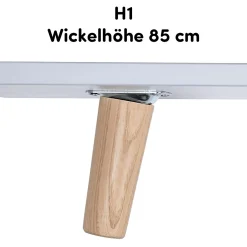 Arthur Berndt Fußpaket Lovis 85 cm für die breite Wickelkommode Lovis* Wickelmöbel