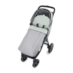 Liebes vPriebes Fußsack Bodo Ginko Grün/Grau*Kinder Kinderwagen Zubehör