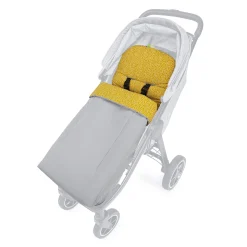 Liebes von Priebes Fußsack Bodo Mini Dots Ocre*Kinder Kinderwagen Zubehör