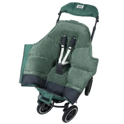 odenwu00e4lder Fußsack Gino-cs Cosy Green*Kinder Kinderwagen Zubehör