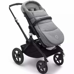 bugaboo Fußsack Grey Melange*Kinder Kinderwagen Zubehör