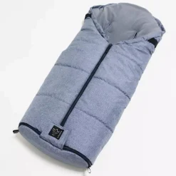 KAISER Fußsack Jooshi Thermo Basic Navy Melange*Kinder Kinderwagen Zubehör