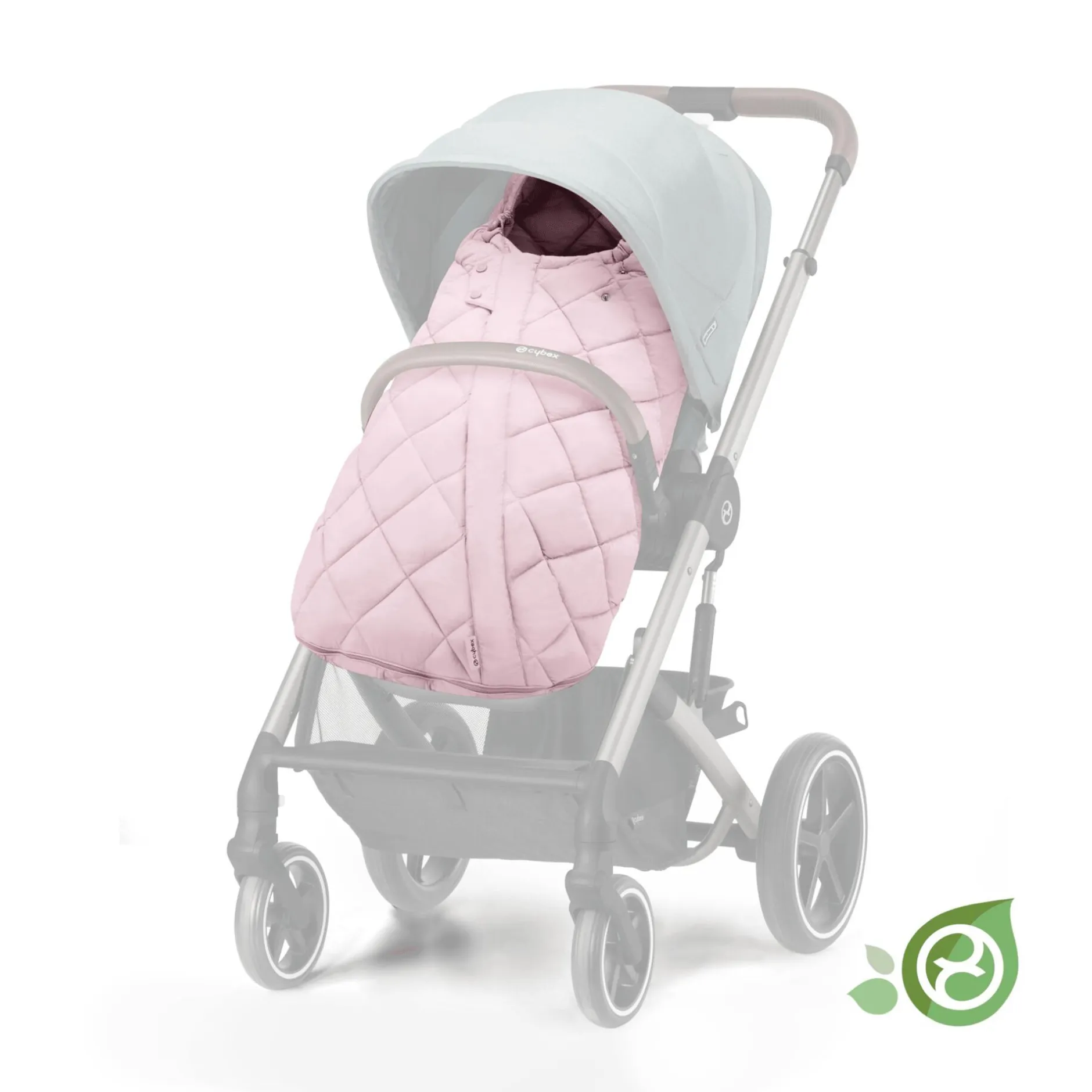 cybex Fußsack Snogga 2 Powder Pink*Kinder Kinderwagen Zubehör