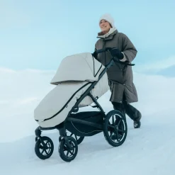 THULE Fußsack Soft Beige*Kinder Kinderwagen Zubehör