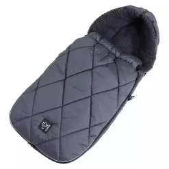 KAISER Fußsack XL Too Anthracite*Kinder Kinderwagen Zubehör