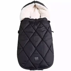 KAISER Fußsack XL Too Black / Creme*Kinder Kinderwagen Zubehör