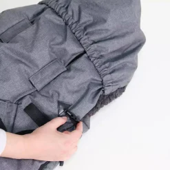 KAISER Fußsack XL Too Black Melange*Kinder Kinderwagen Zubehör