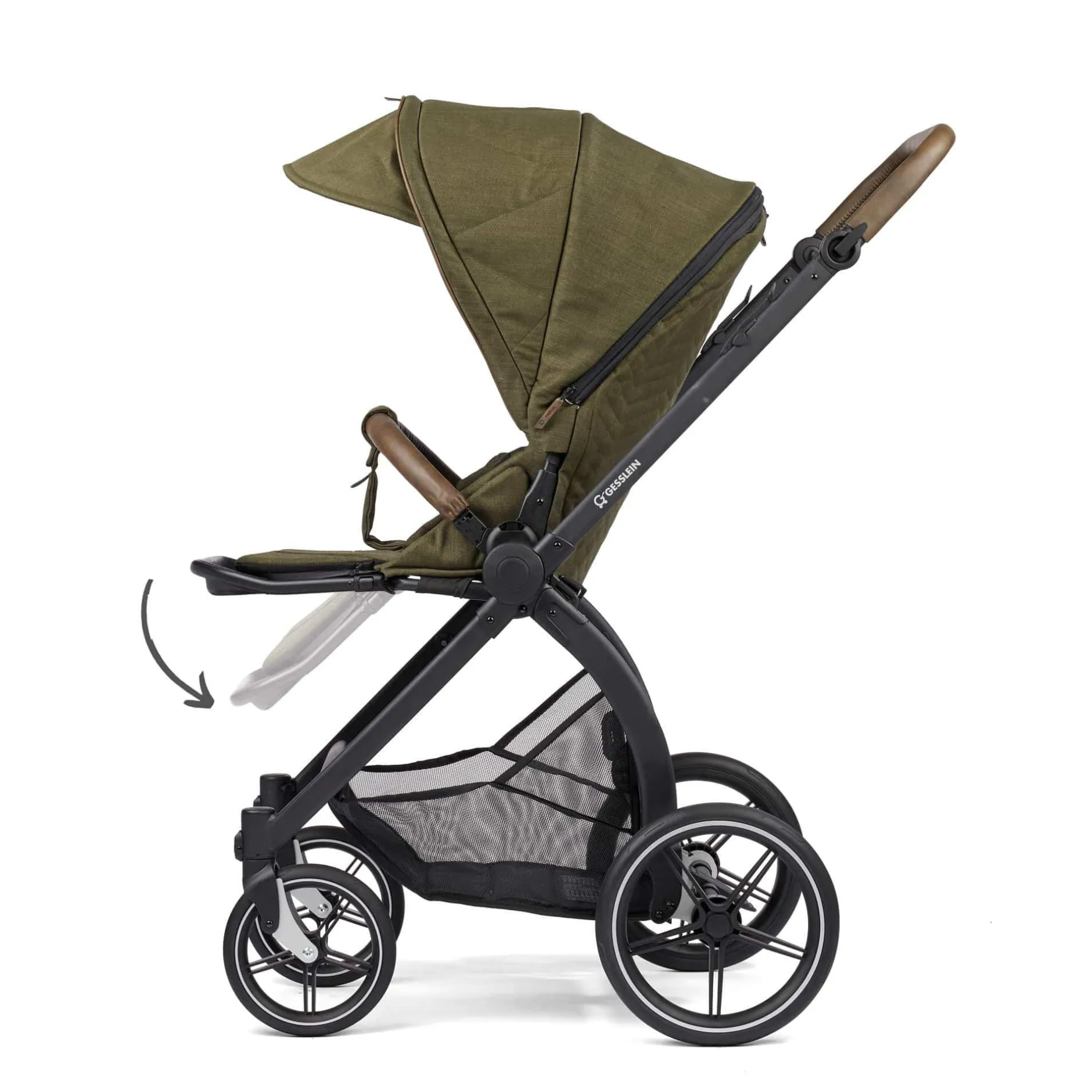 GESSLEIN FX4 Style Moos*Kinder Kombi-Kinderwagen