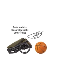 GESSLEIN FX4 Style Moos*Kinder Kombi-Kinderwagen