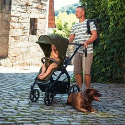 GESSLEIN FX4 Style Moos*Kinder Kombi-Kinderwagen