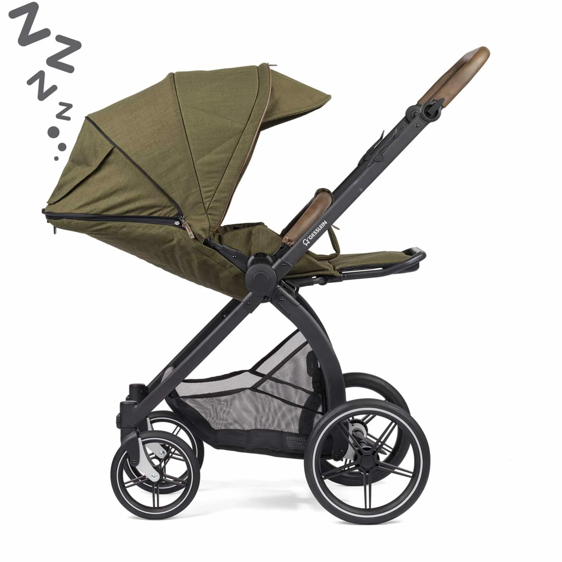GESSLEIN FX4 Style Moos*Kinder Kombi-Kinderwagen