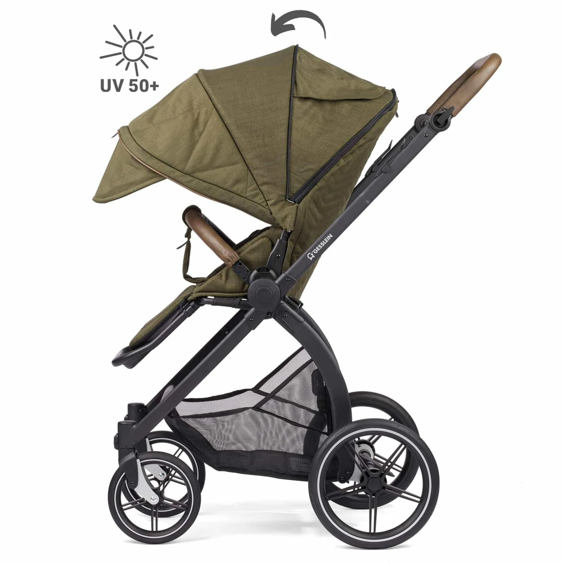 GESSLEIN FX4 Style Moos*Kinder Kombi-Kinderwagen