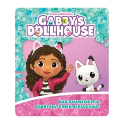 tonies Gabby's Dollhouse - Das Raumschiff & Gabby hat einen Schluckauf*Kinder Musik|Spielzeug Ab 4 Jahren