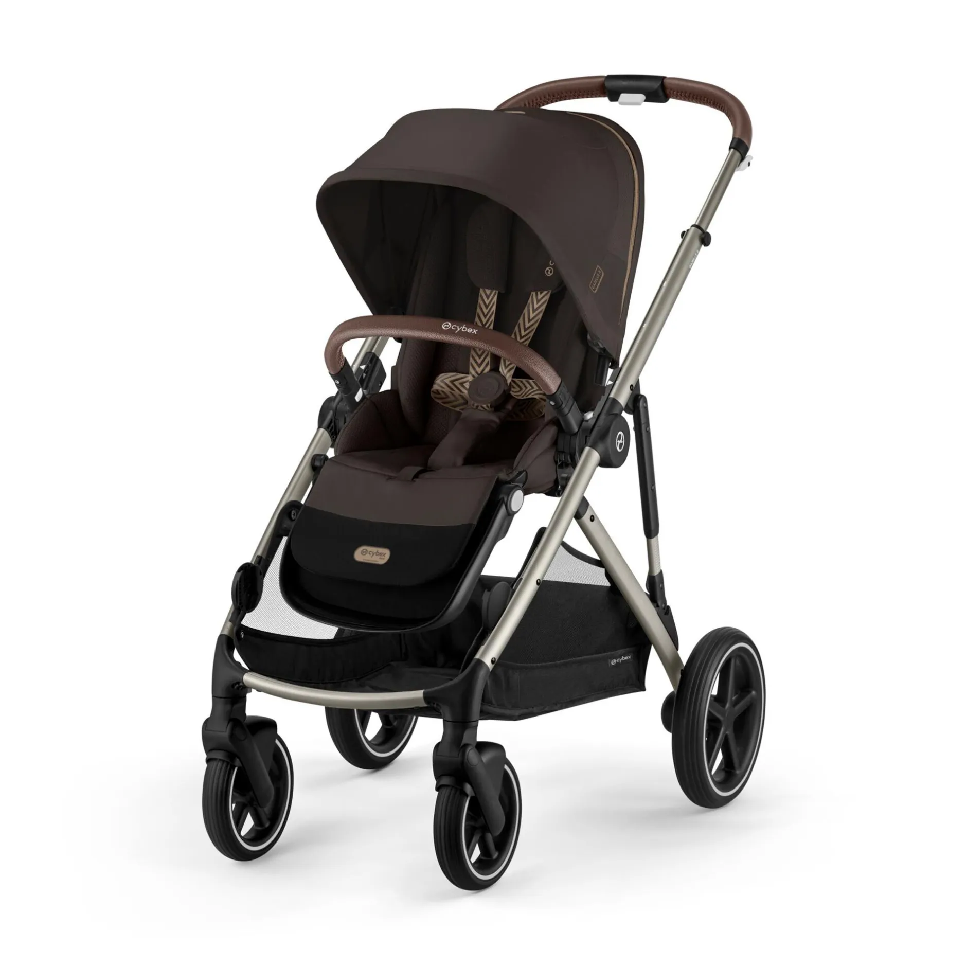 cybex Gazelle S Chocolate Brown*Kinder Kombi-Kinderwagen
