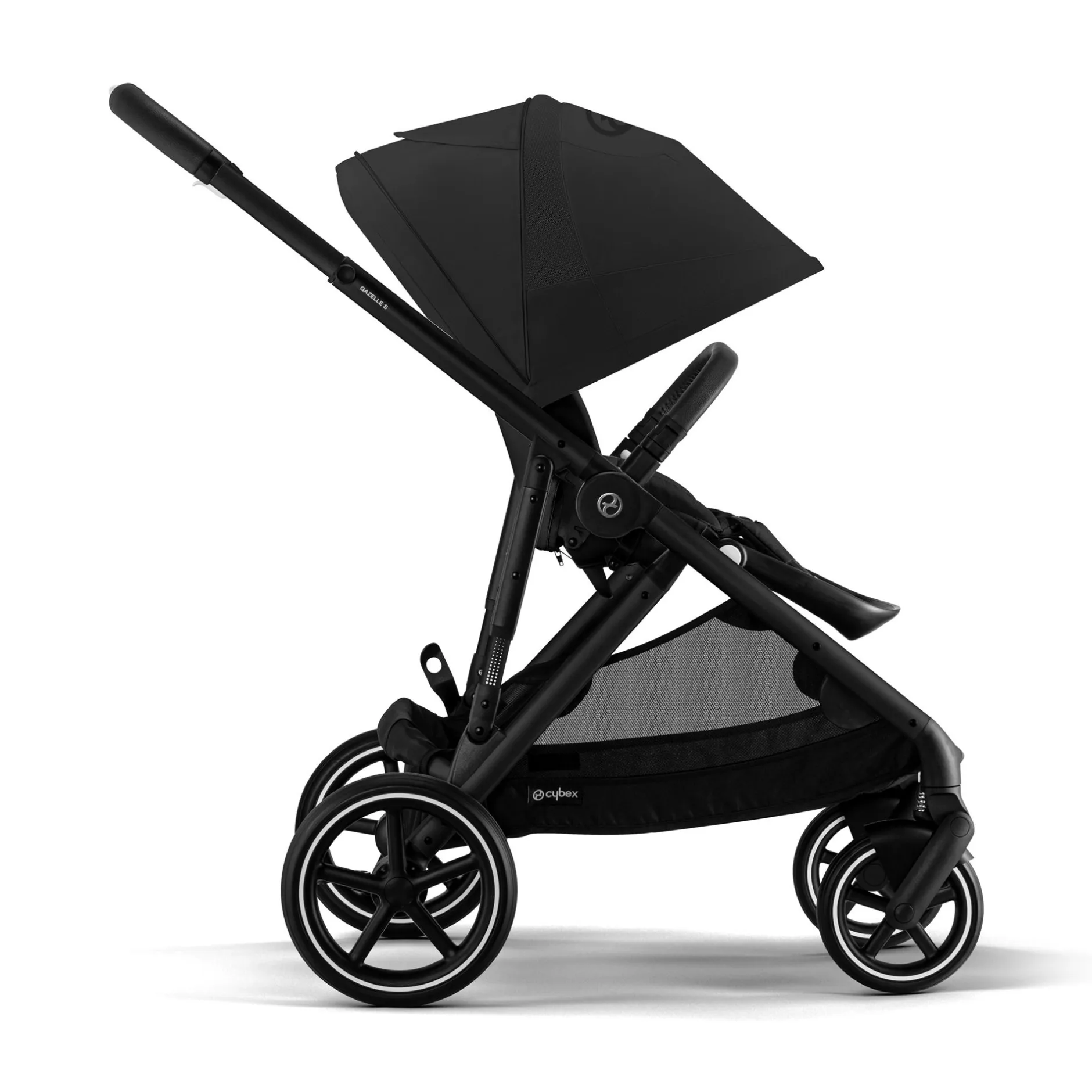 cybex Gazelle S Moon Black (Black Frame)*Kinder Buggys