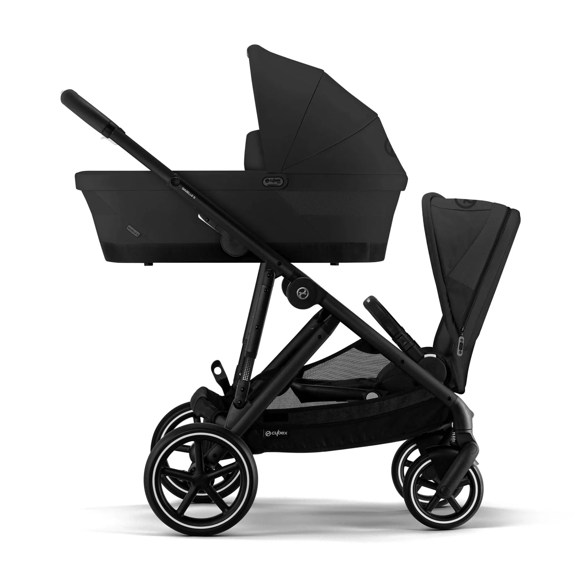 cybex Gazelle S Wanne Moon Black*Kinder Kinderwagen Zubehör
