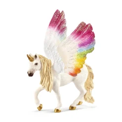 Schleich Geflügeltes Regenbogeneinhorn*Kinder Lernspielzeug