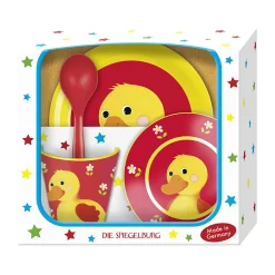 DIE SPIEGELBURG Geschenkset Ente* Besteck & Geschirr