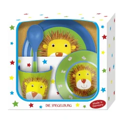 DIE SPIEGELBURG Geschenkset Löwe* Besteck & Geschirr