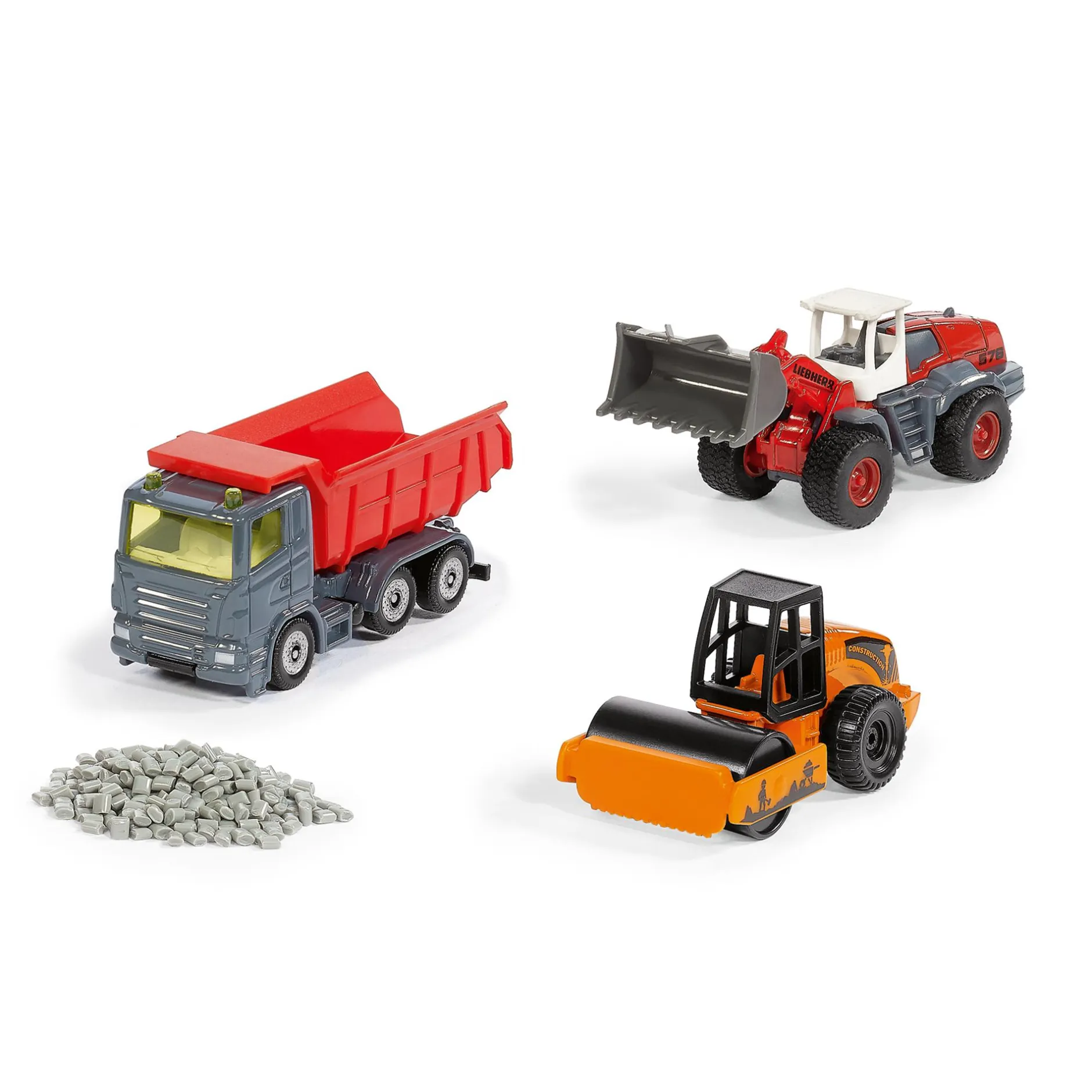 siku Geschenkset Straßenbau (6329)*Kinder Lernspielzeug|Spielzeug Ab 3 Jahren