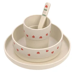 Lu00c4SSIG Geschirrset Smile Heart Lavender* Besteck & Geschirr