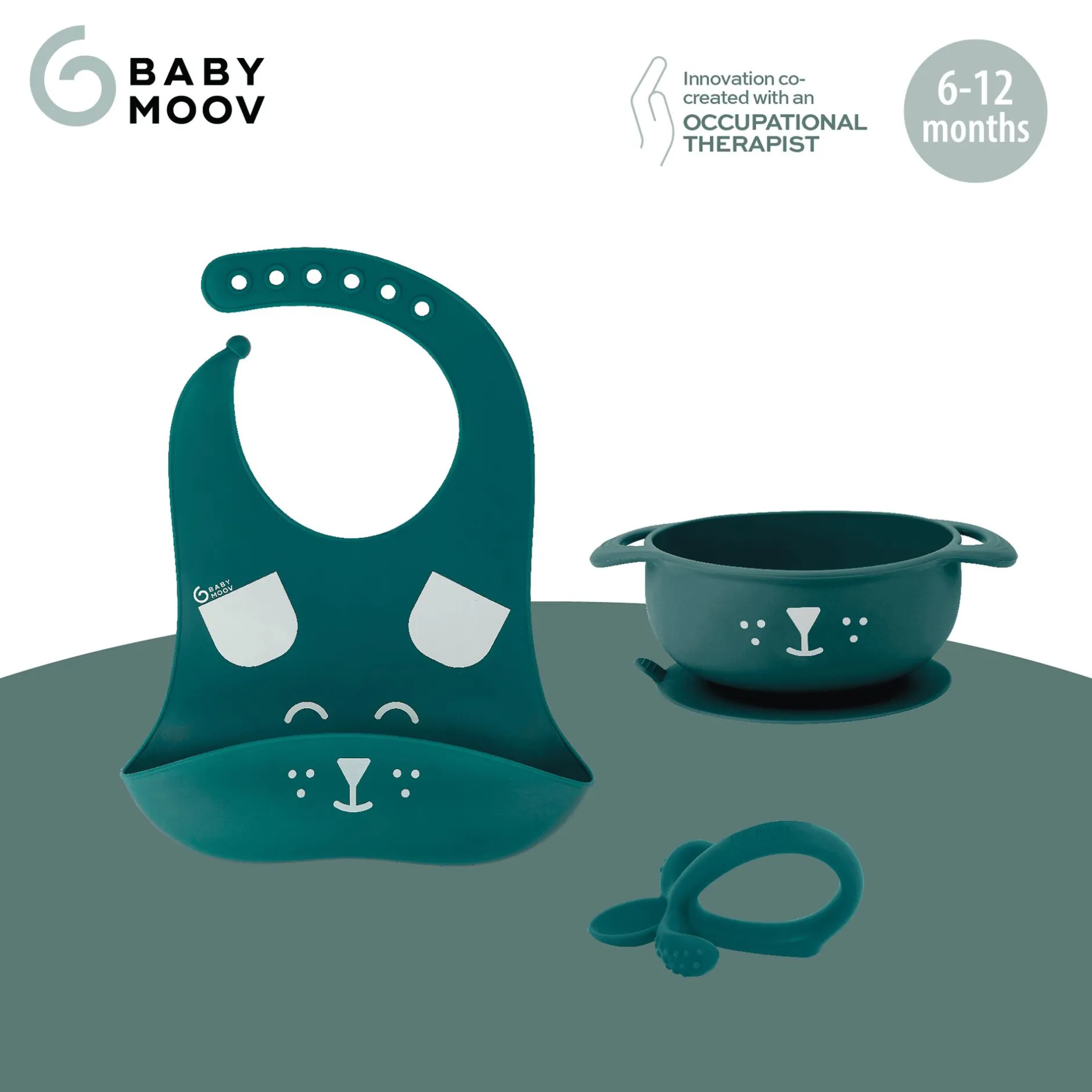 babymoov Geschirrset 3-teilig FIRST'ISY Dog* Besteck & Geschirr|Lätzchen